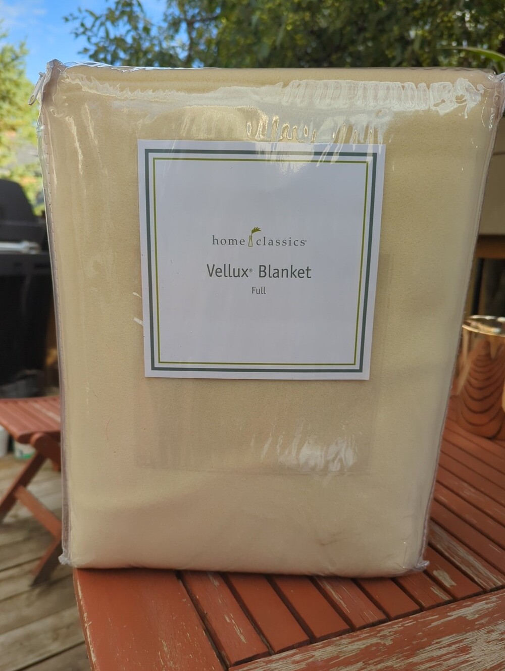 Vellux® Full Blanket in Light Cream